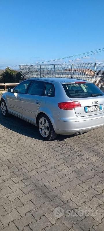 Usata Audi A3 140 CV (102 kW) 2004 Grigio Utilitaria