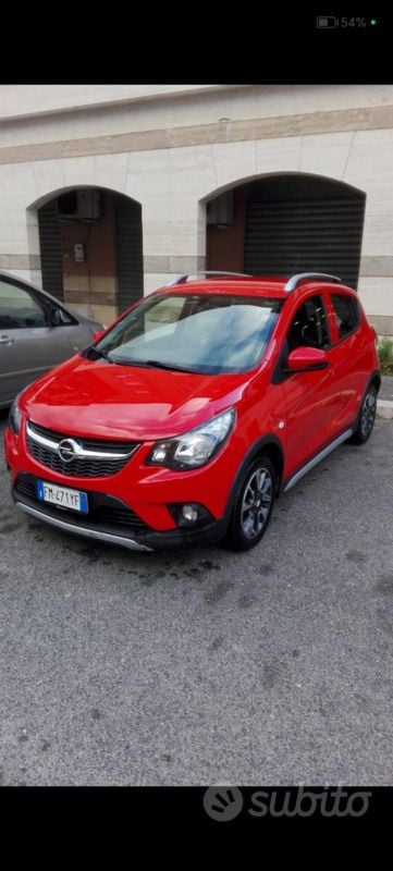 Usata Opel Karl 73 CV (53 kW) 2018 Rosso Utilitaria