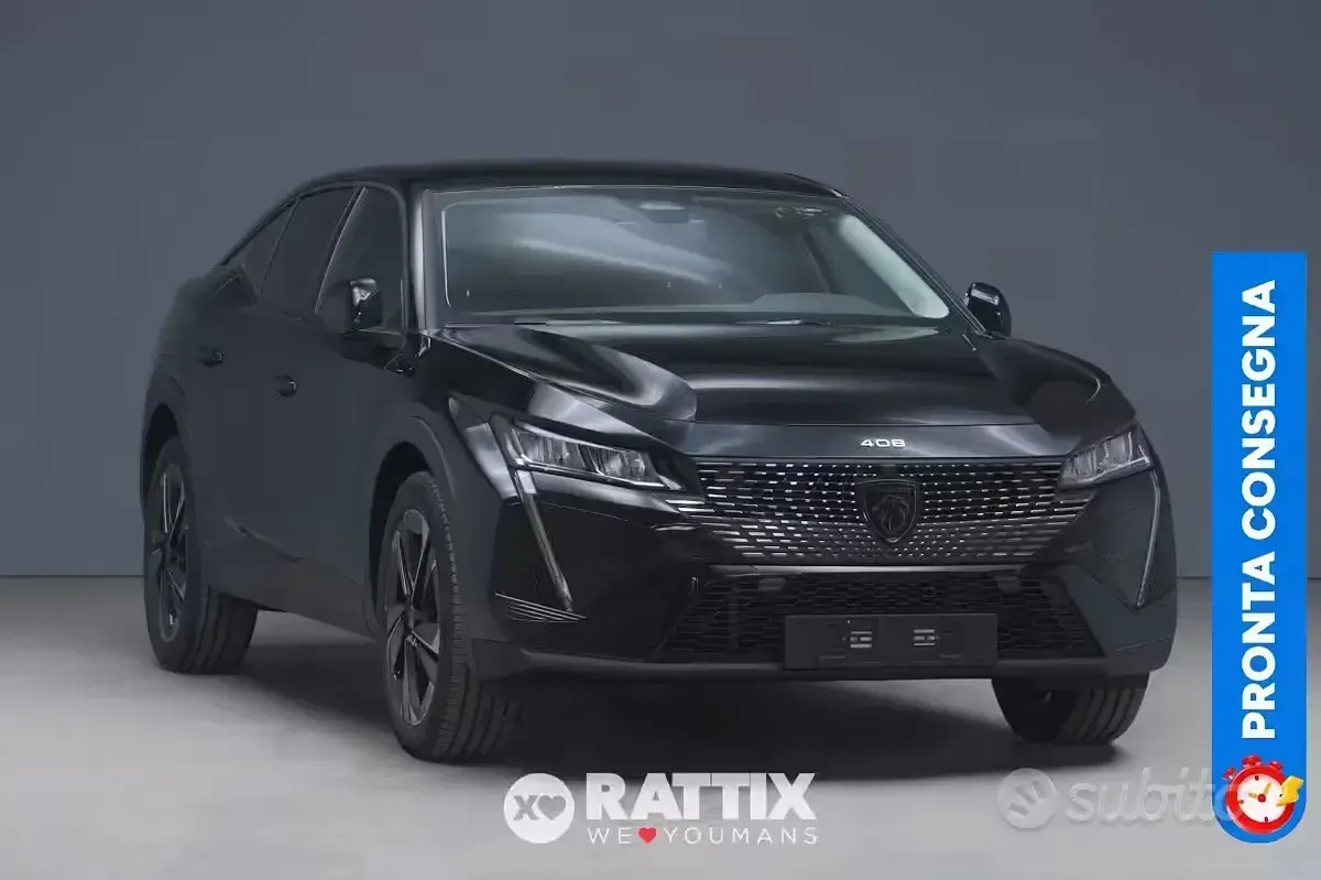 Nuova Peugeot 408 Allure 136 CV (100 kW) 2025 Nero SUV