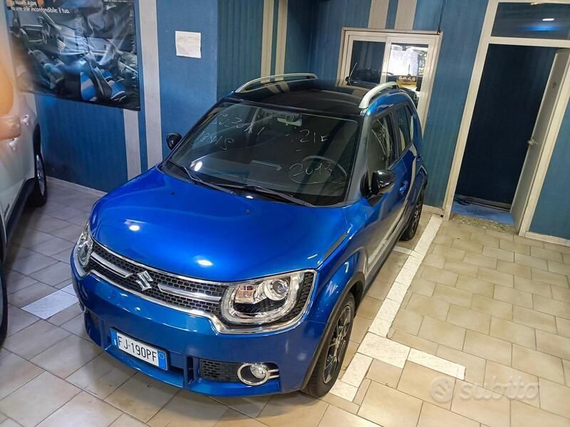 Usata Suzuki Ignis 90 CV (66 kW) 2017 Blu Utilitaria