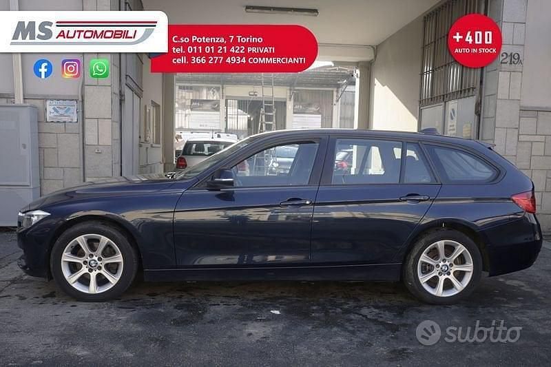 Usata BMW 320 Sport Line 184 CV (135 kW) 2013 Blu scuro Station wagon