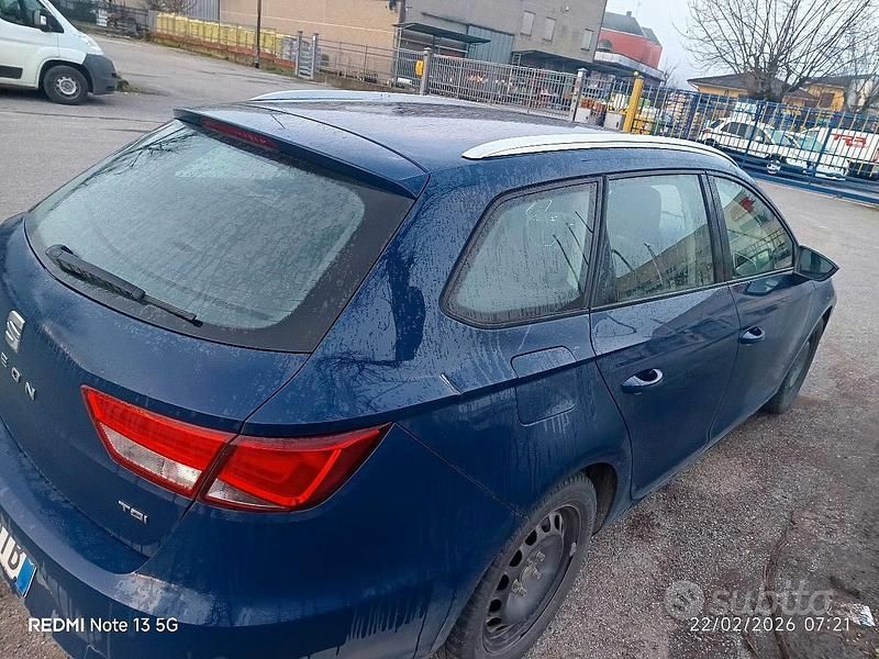 Usata Seat Leon 2016 Blu Station wagon
