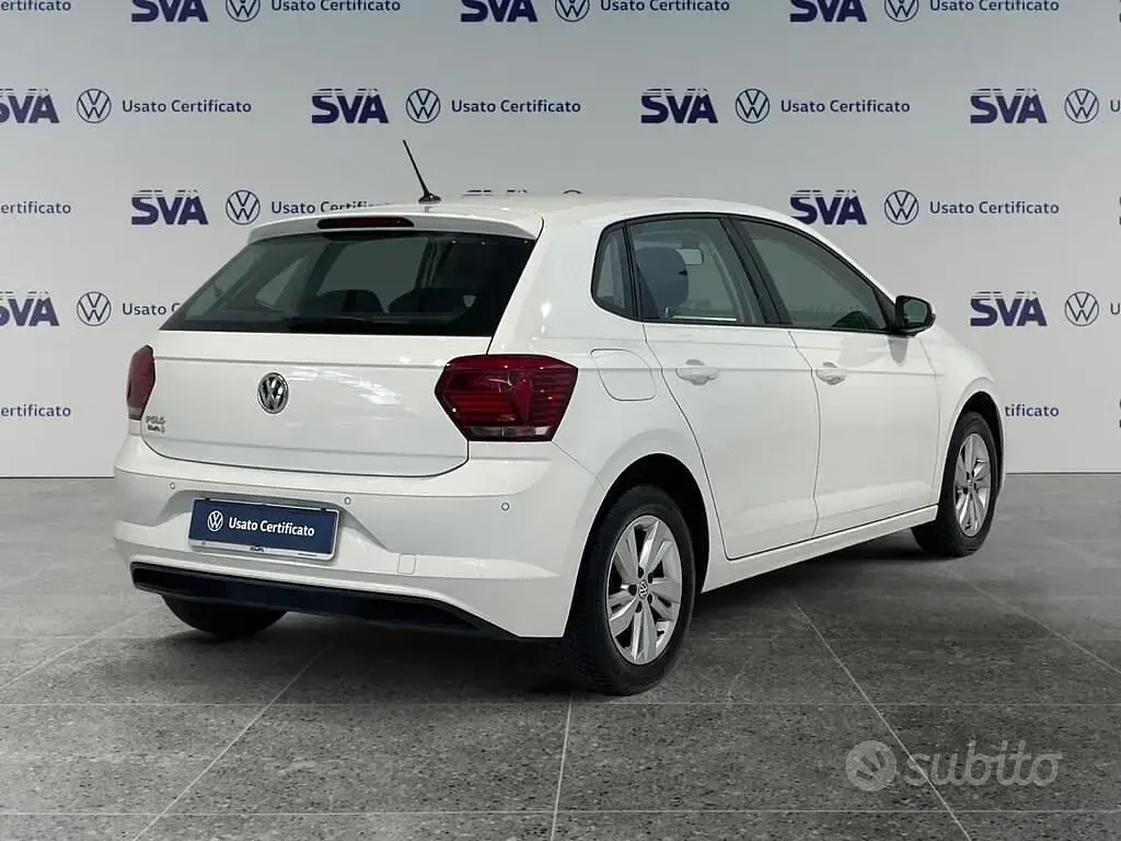Usata VW Polo Comfortline 95 CV (69 kW) 2020 Bianco Utilitaria