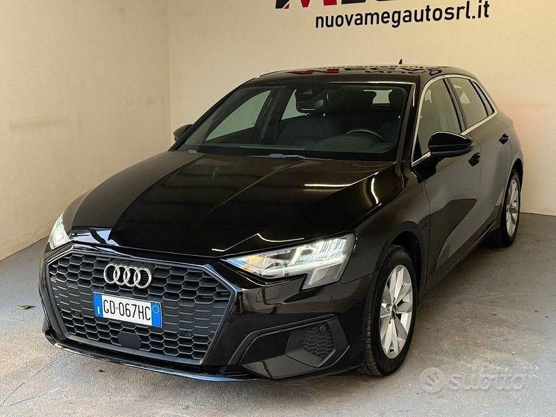 Usata Audi A3 Admired 116 CV (85 kW) 2020 Nero Berlina