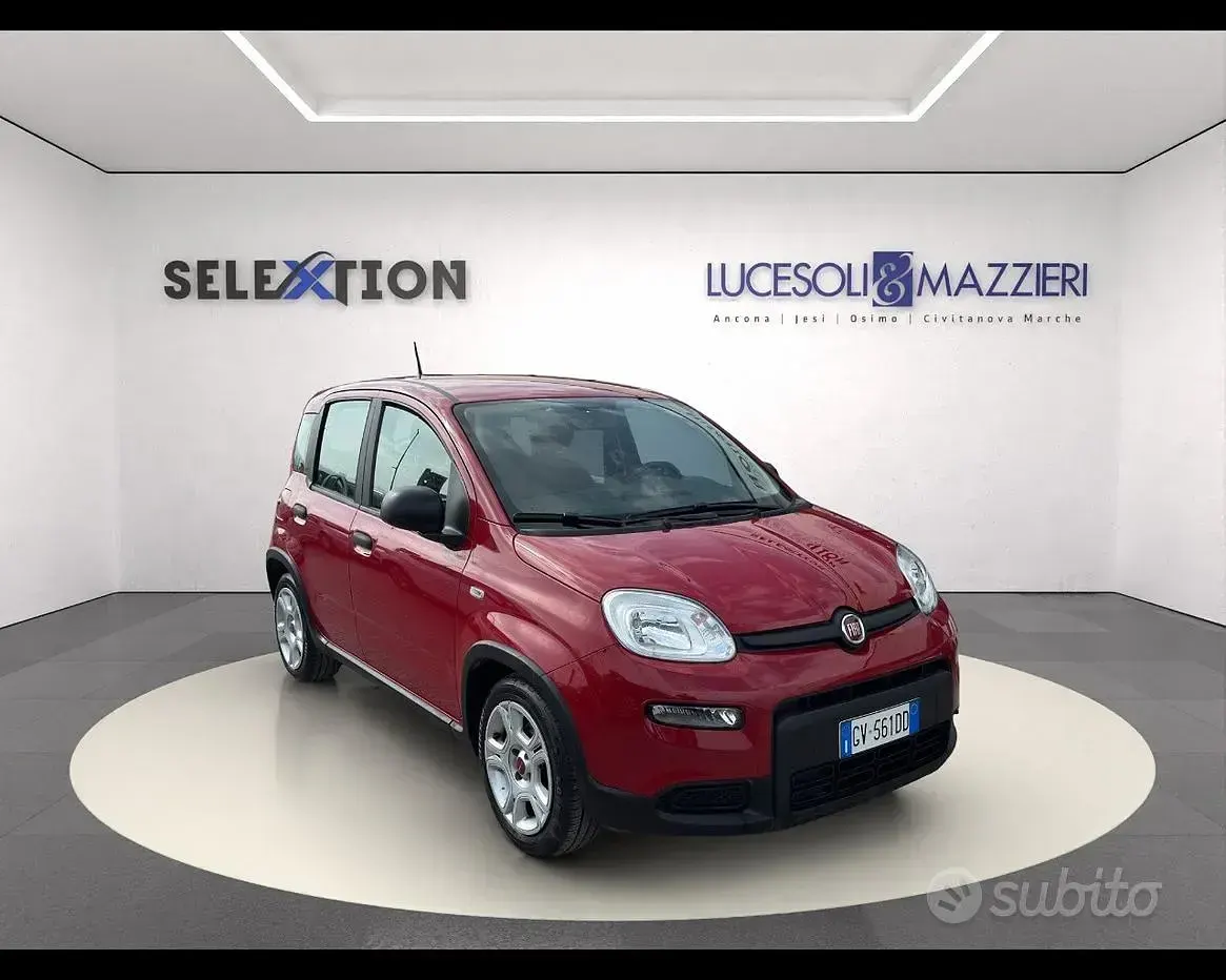 Usata Fiat Panda 70 CV (51 kW) 2024 Rosso Utilitaria