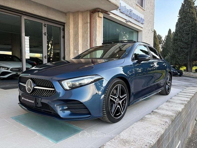 Usata Mercedes A220 Premium 190 CV (139 kW) 2022 Blu Berlina