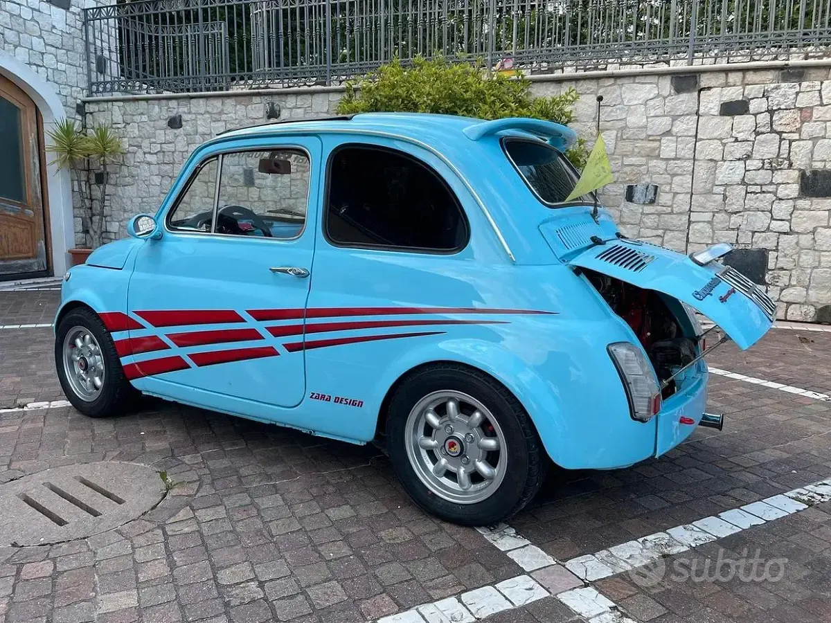 Usata Fiat 500 1970 Blu Utilitaria