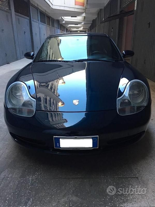 Usata Porsche 996 1998 Blu Coupé