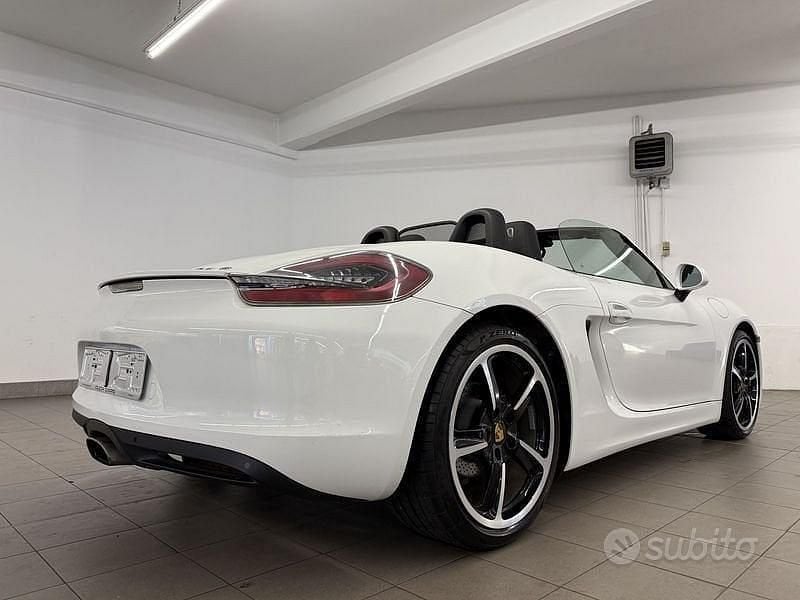 Usata Porsche Boxster 265 CV (194 kW) 2015 Bianco Cabrio