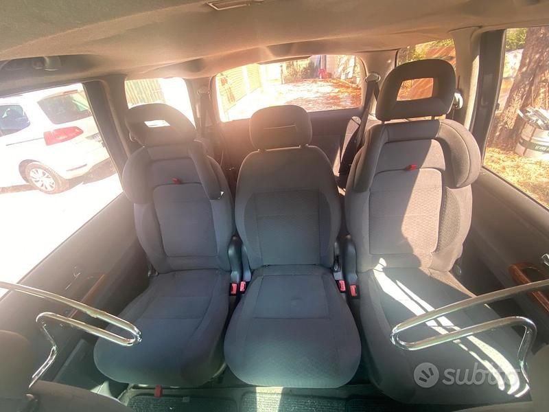 Usata VW Sharan 116 CV (85 kW) 2005 Blu Monovolume