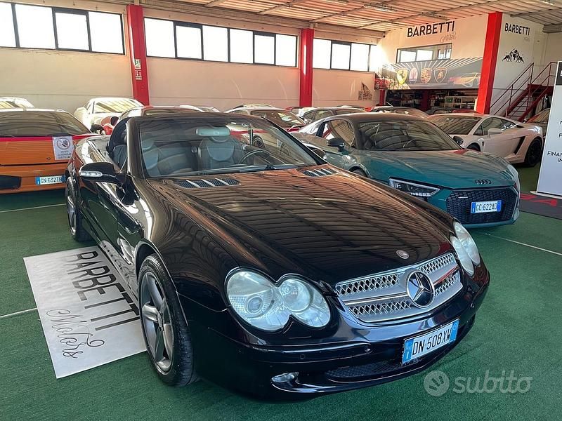 Usata Mercedes SL350 AMG 2003 Nero Cabrio