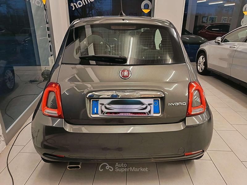 Usata Fiat 500 Lounge 69 CV (50 kW) 2021 Grigio Utilitaria