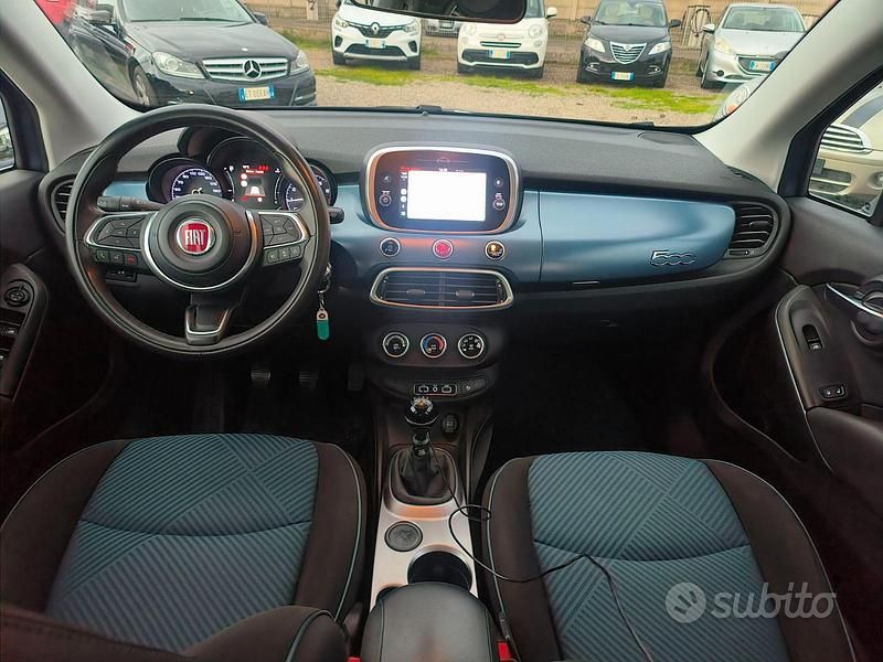 Usata Fiat 500X Mirror 120 CV (88 kW) 2020 Blu SUV