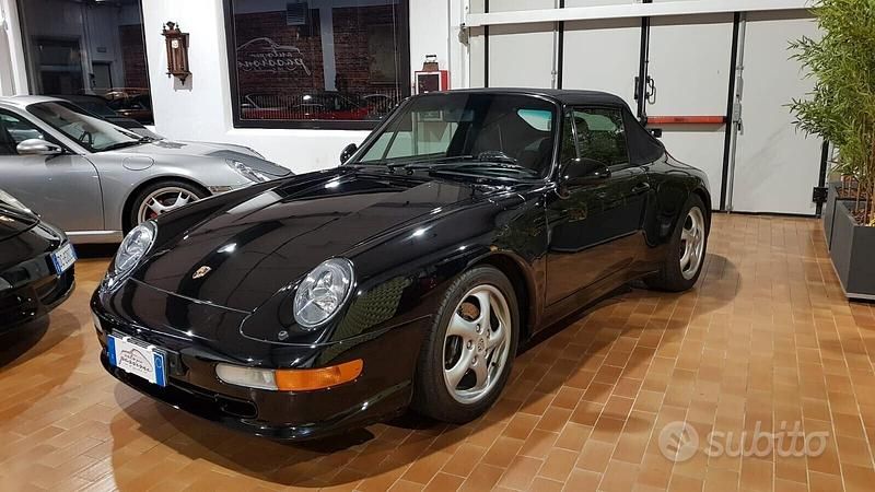 Nero Usata 1995 Porsche 911 Carrera Cabriolet Black Edition Cabrio | 89.900 € - Immagine 1/4