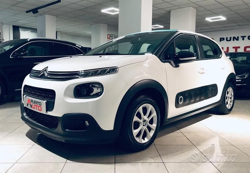 Usata Citroën C3 PureTech 81 CV (59 kW) 2019 Bianco Utilitaria