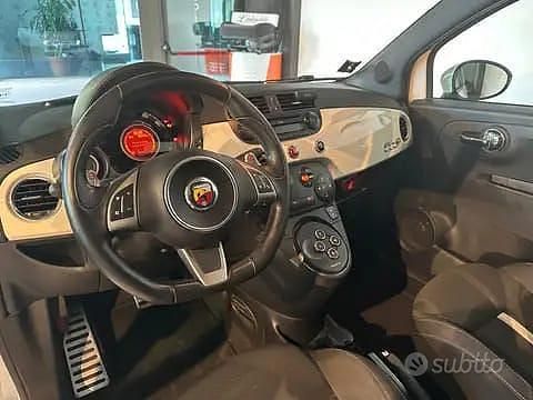 Usata Abarth 500C 140 CV (102 kW) 2012 Bianco Cabrio