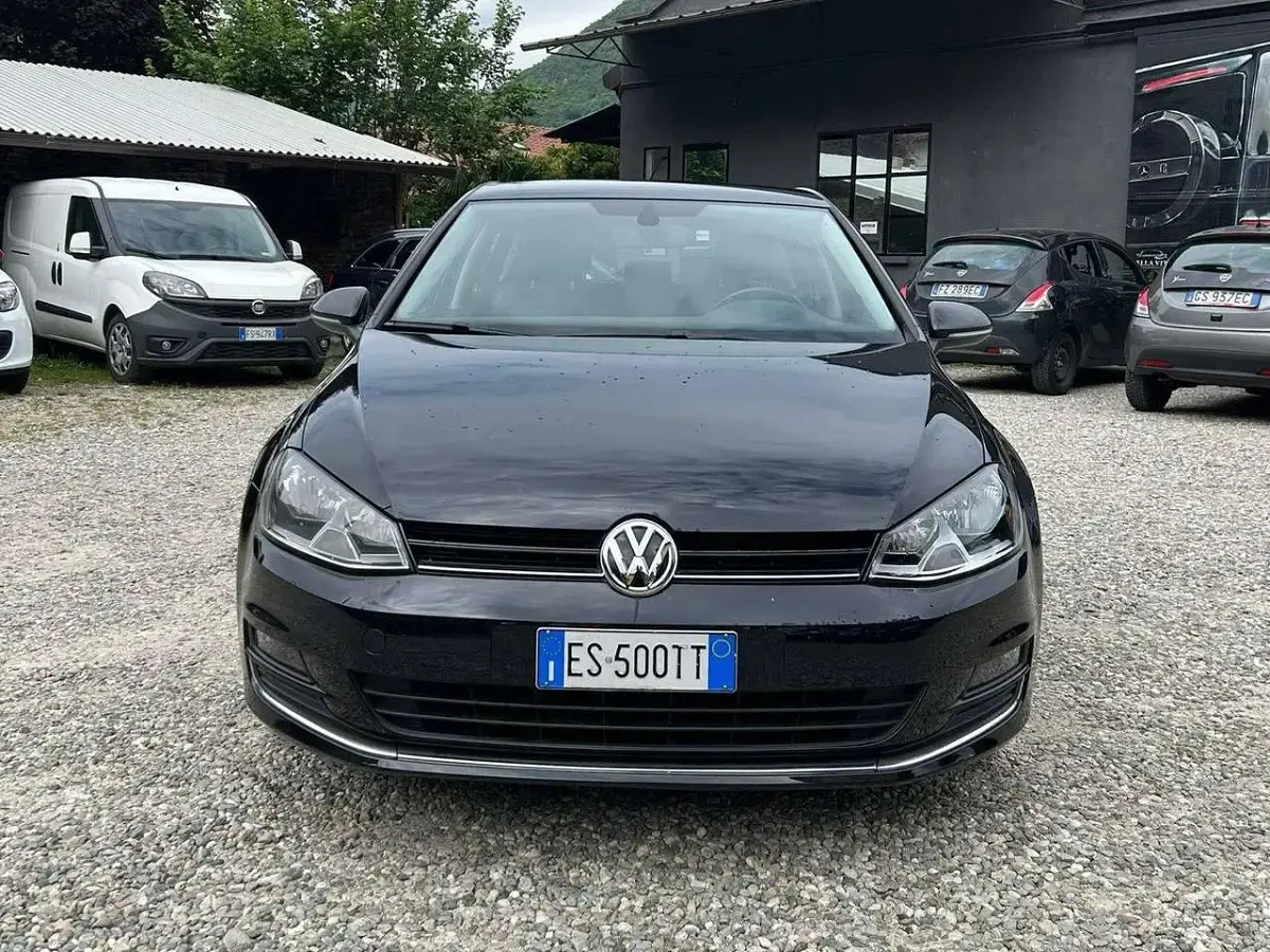 Usata VW Golf VII Highline 105 CV (77 kW) 2013 Nero Berlina