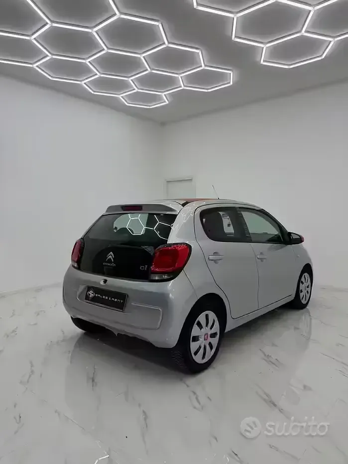 Usata Citroën C1 PureTech 82 CV (60 kW) 2014 Grigio Utilitaria