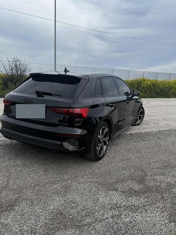 Usata Audi A3 S-Line 150 CV (110 kW) 2020 Nero Berlina