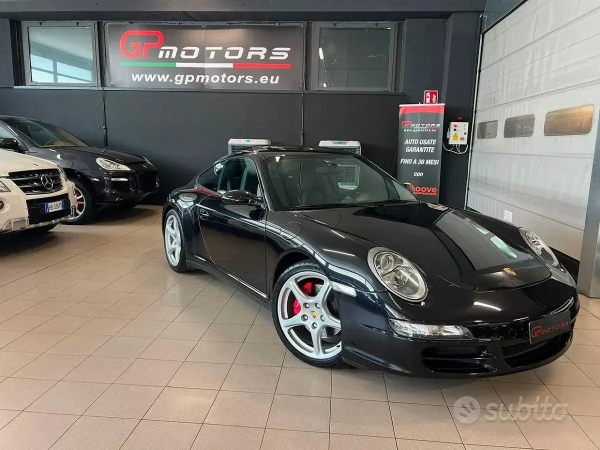Usata Porsche 997 355 CV (261 kW) 2006 Nero Coupé