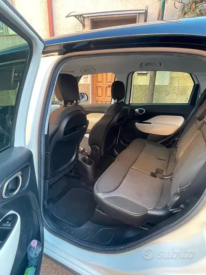 Usata Fiat 500L Trekking 85 CV (62 kW) 2015 Bianco Monovolume