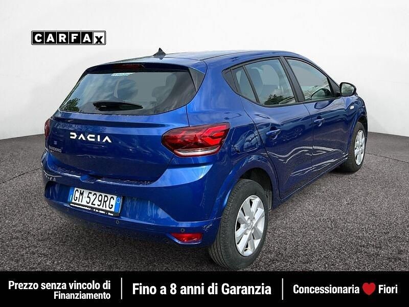 Usata Dacia Sandero Expression 101 CV (74 kW) 2023 Blu Utilitaria