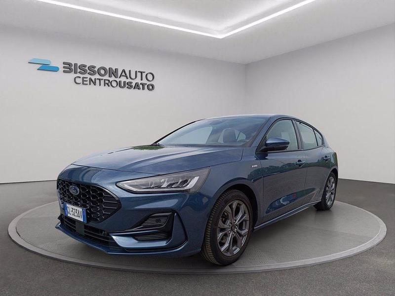 Blu Usata 2022 Ford Focus ST-Line Berlina | 19.000 € (Buon prezzo) - Immagine 1/4