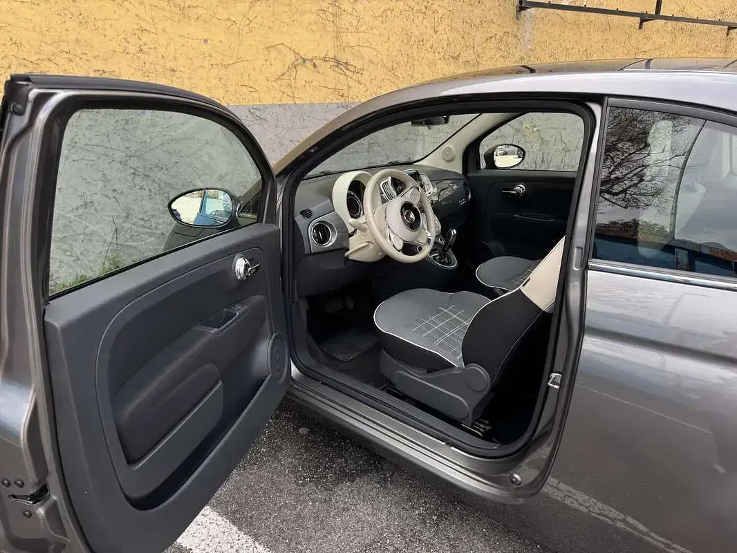 Usata Fiat 500 Lounge 69 CV (50 kW) 2016 Grigio Utilitaria