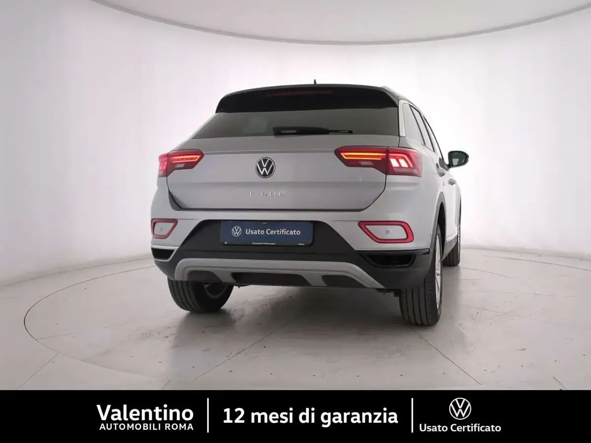 Usata VW T-Roc Style 110 CV (80 kW) 2023 Grigio SUV