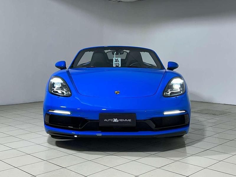 Usata Porsche 718 Boxster Sport 300 CV (220 kW) 2023 Blu shark Cabrio