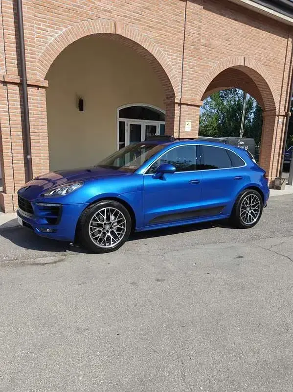 Usata Porsche Macan 311 CV (228 kW) 2017 Blu/azzurro SUV