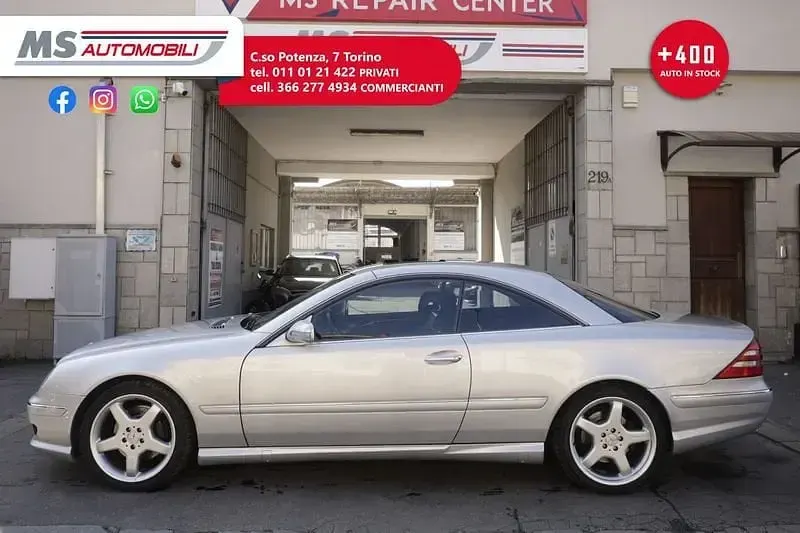 Usata Mercedes CL55 AMG AMG 360 CV (264 kW) 2004 Argento Coupé
