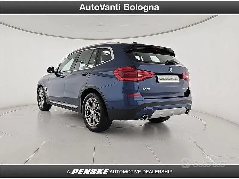 Usata BMW X3 xLine 190 CV (139 kW) 2018 Blu SUV