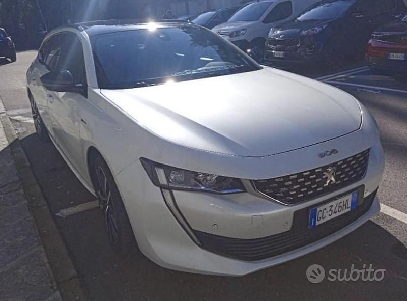 Usata Peugeot 508 GT 225 CV (165 kW) 2020 Bianco / perlato Station wagon