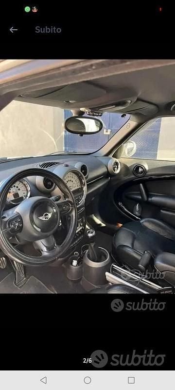 Usata Mini Cooper S 2011 Bianco Utilitaria