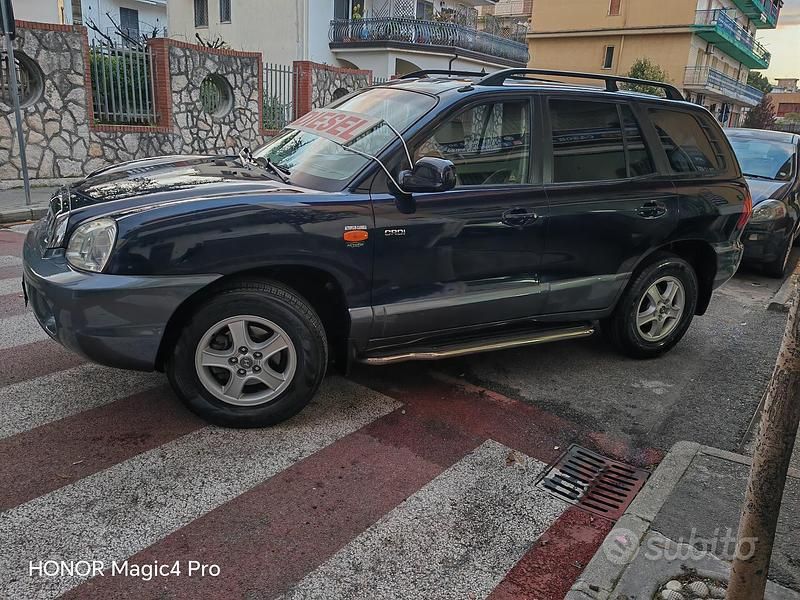 Usata Hyundai Santa Fe GLS 112 CV (82 kW) 2003 Blu SUV