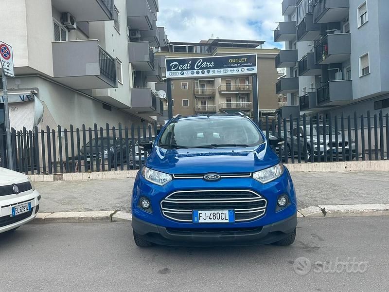 Begagnad Ford Ecosport Titanium S 95 HK (69 kW) 2017 Blå SUV