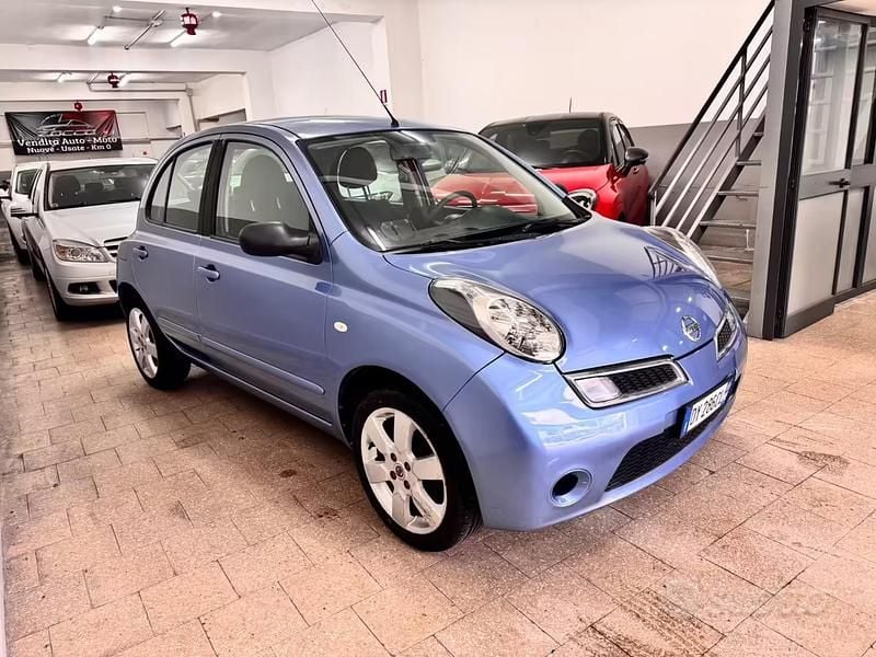 Usata Nissan Micra N-TEC 80 CV (58 kW) 2009 Blu Berlina