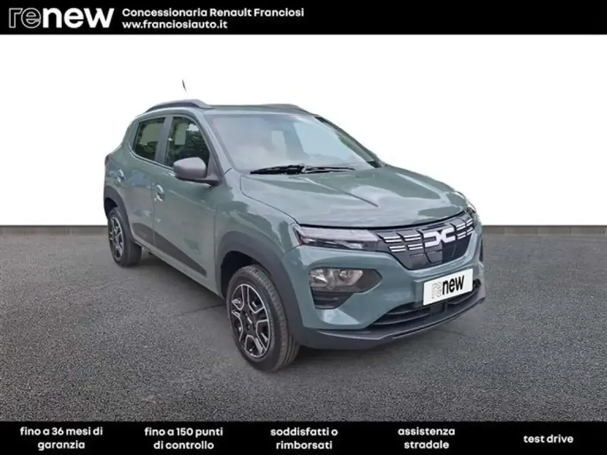 Usata Dacia Spring Expression 19 kW (26 CV) 2023 Verde Utilitaria
