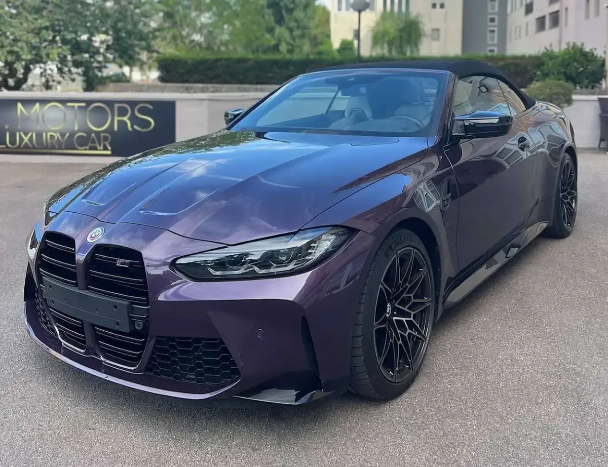 Usata BMW M4 Cabriolet Competition Edition 510 CV (375 kW) 2022 Violett daytona Cabrio