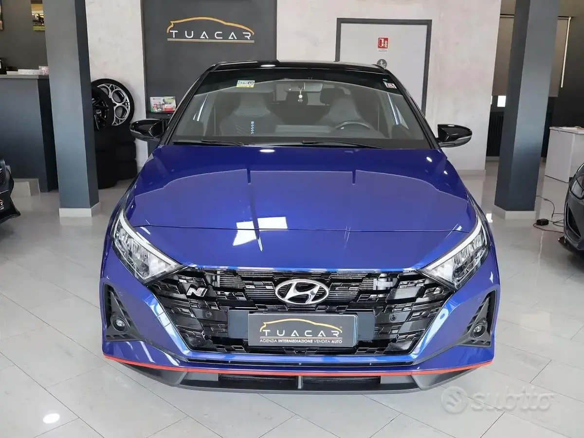 Usata Hyundai i20 N Performance 204 CV (150 kW) 2022 Blu/azzurro Utilitaria