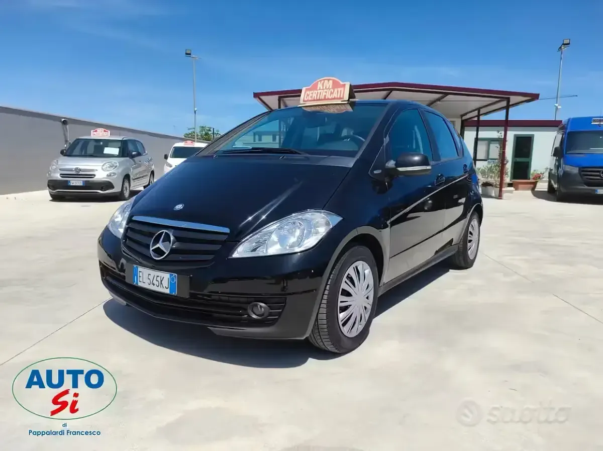 Usata Mercedes A160 82 CV (60 kW) 2012 Nero Berlina