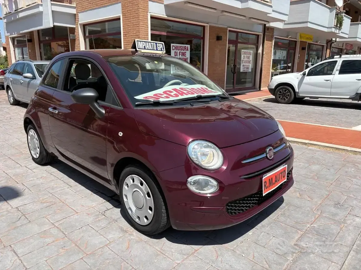 Usata Fiat 500 69 CV (50 kW) 2019 Viola Utilitaria