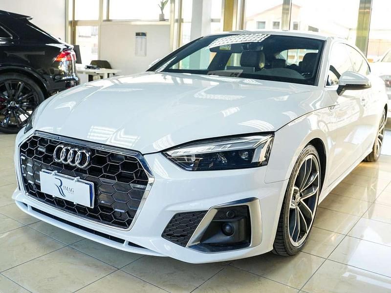Usata Audi A5 Sportback S-Line 204 CV (150 kW) 2021 Bianco Utilitaria