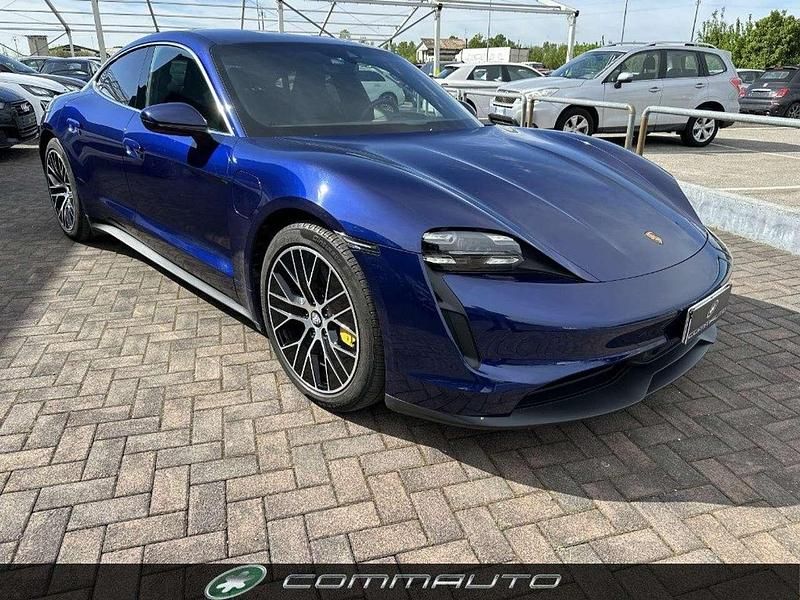 Usata Porsche Taycan 4S Performance Package 113 kW (154 CV) 2021 Blu Berlina