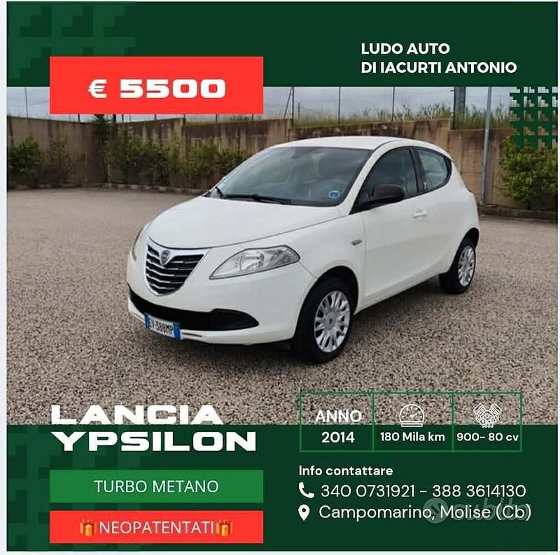 Usata Lancia Ypsilon Gold 85 CV (62 kW) 2014 Bianco Utilitaria