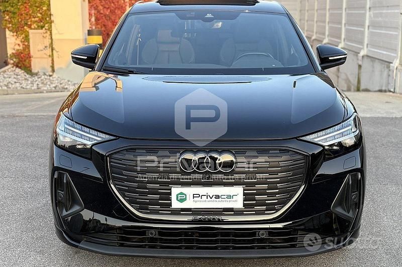 Usata Audi Q4 e-tron S-Line 219 kW (299 CV) 2024 Nero SUV