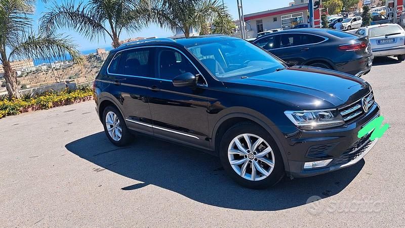 Usata VW Tiguan 116 CV (85 kW) 2017 Nero SUV
