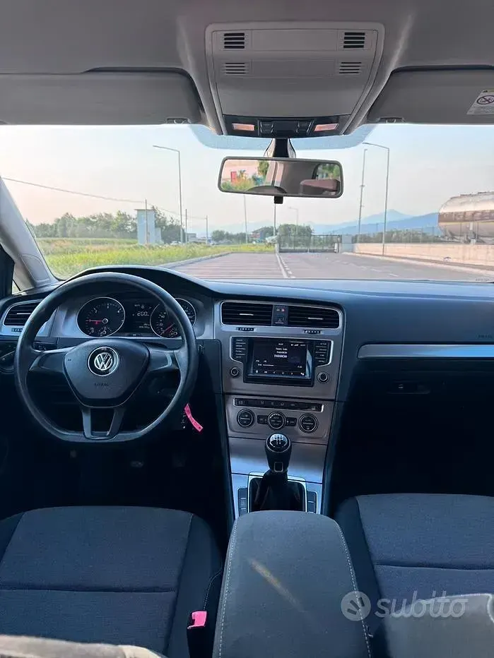 Usata VW Golf VII 105 CV (77 kW) 2016 Grigio Berlina