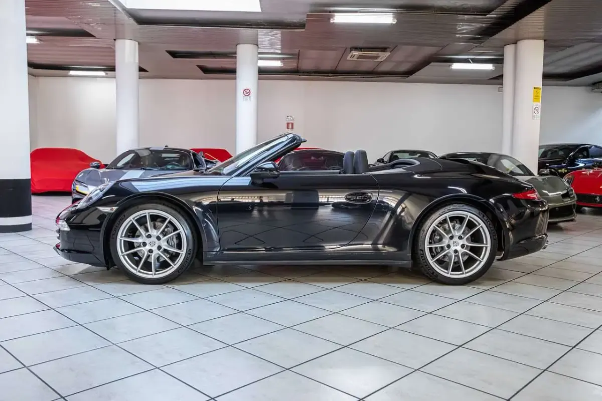 Usata Porsche 991 Sport 349 CV (256 kW) 2015 Nero Cabrio